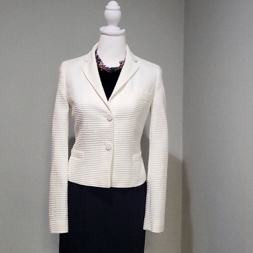 RED Valentino machine washable White blazer